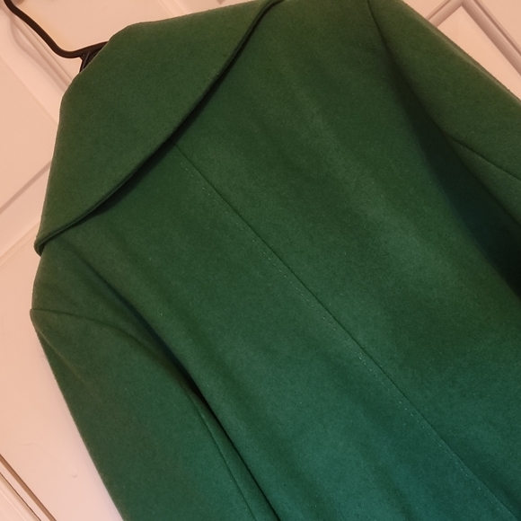 Merona Green Wool Coat - Picture 8 of 16